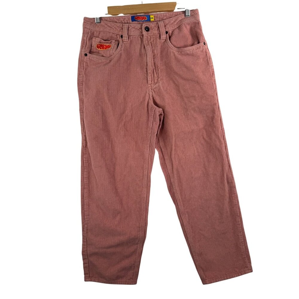 Empyre Relax Corduroy Pants light pink relaxed 90s skater sz 28